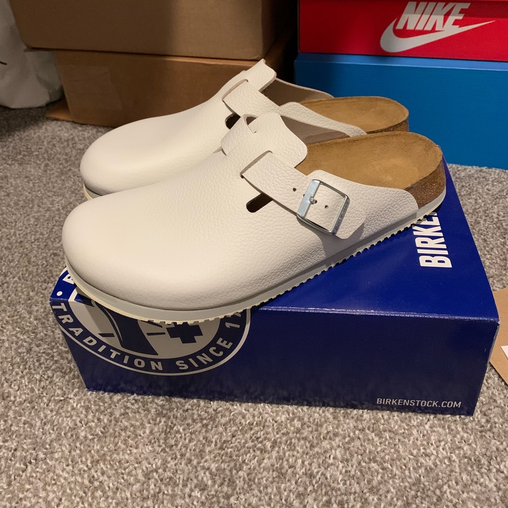 Birkenstock Boston White